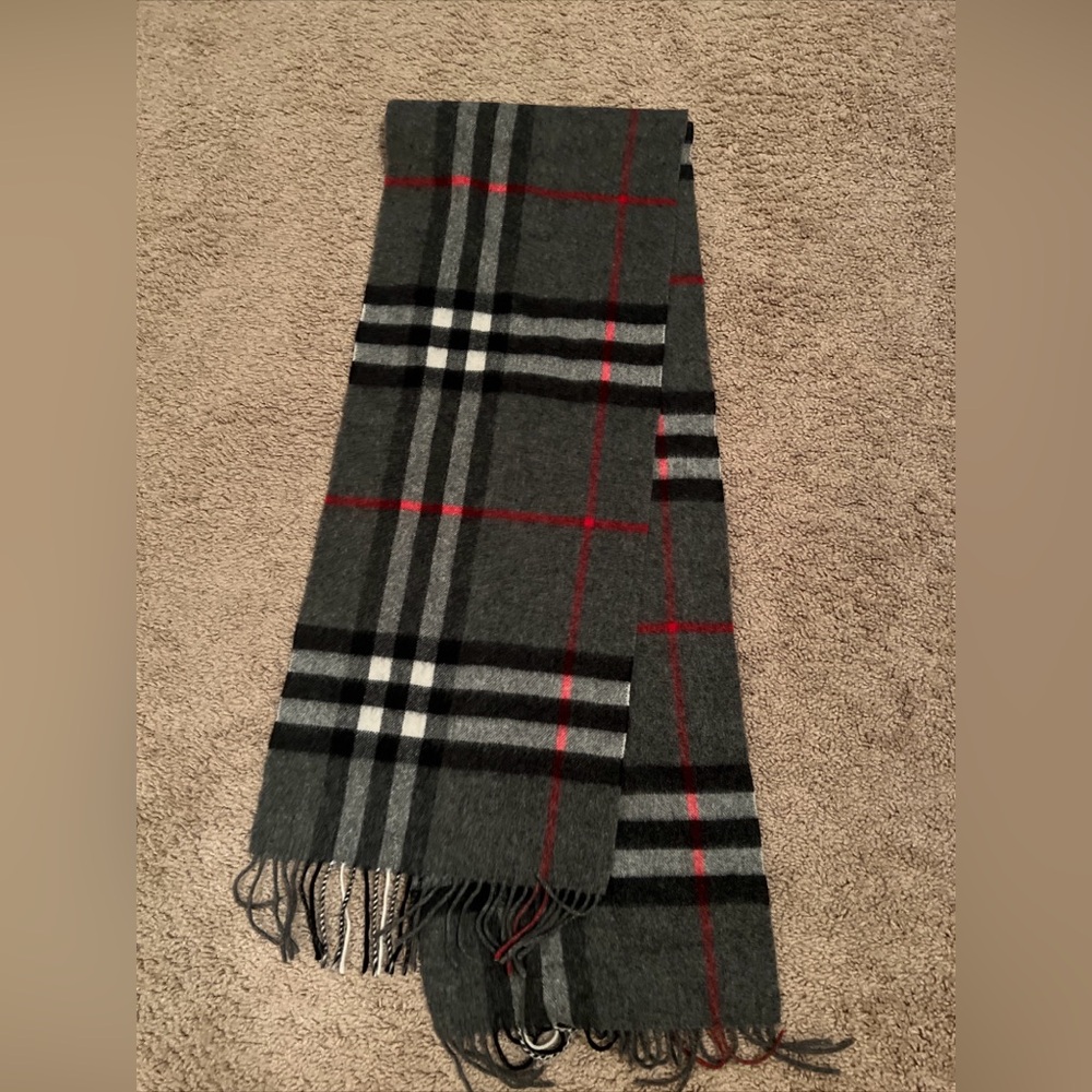 Burberry London Check Cashmere Scarf
